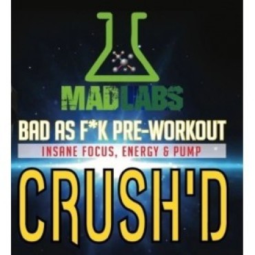 Mad Labs Pre-Workout Crush&#039;d DMAA MADLABS