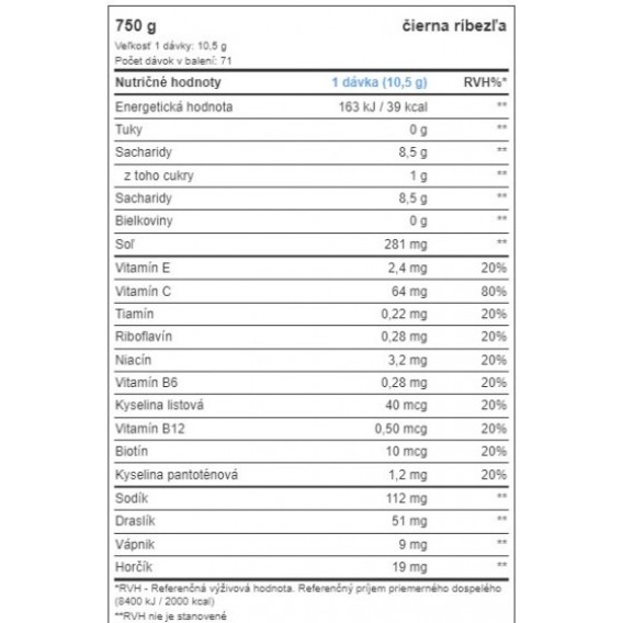 AONE Nutrition - Stamimax Electrolyte 750 g aone